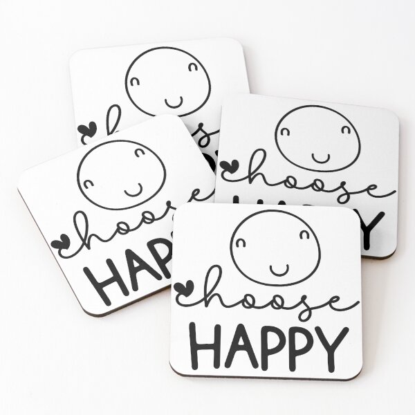 Artikelvorschau, Choose happy entworfen und verkauft von Funky Fibers.
