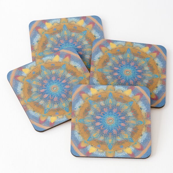 Item preview, Painted Mandala Circle Art 15 by MMA designed and sold by spacemandala.