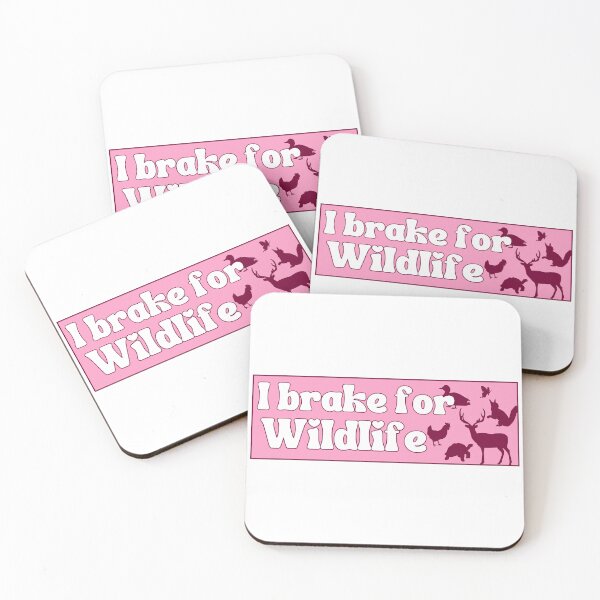 Item preview, I brake for wildlife designed and sold by FantaztikGifts.