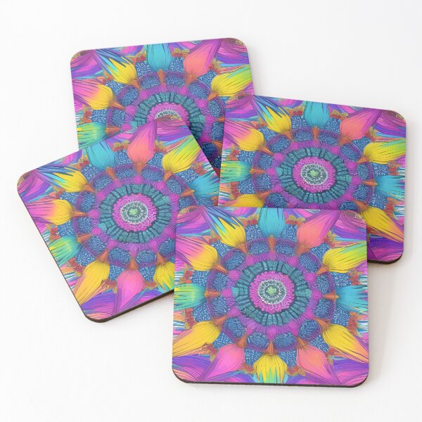 Item preview, Painted Mandala Circle Art 16 by MMA designed and sold by spacemandala.