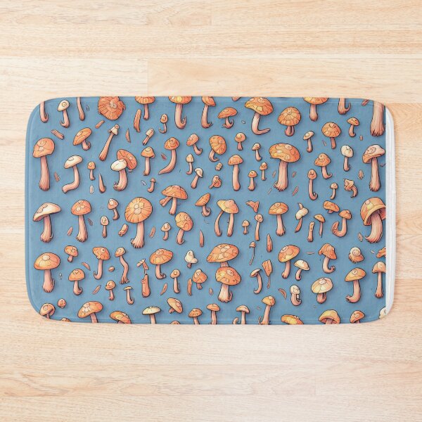 Item preview, Party Mushroom Pattern Textile 2nd Edition designed and sold by LILKWORLD.