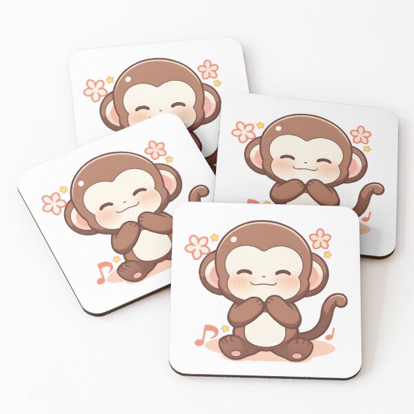 Item preview, Cute Monkey Number 03 designed and sold by ZEESDESIGN.