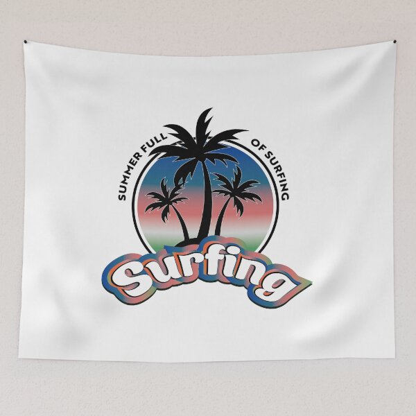 Item preview, Summer full of surfing, Surfing designed and sold by VELLTOdesign.