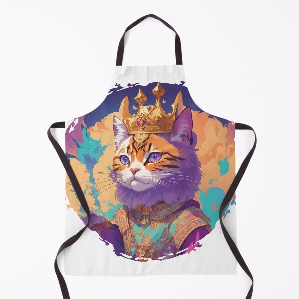 Item preview, King Cat - Majestic Feline Royalty Reigns designed and sold by DimHel2.