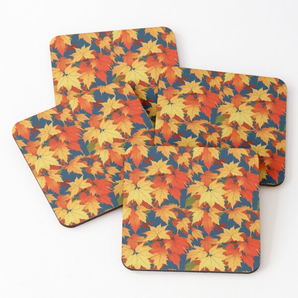 Item preview, Colorful Japanese Maple Leaf Pattern designed and sold by kiyaansh16.