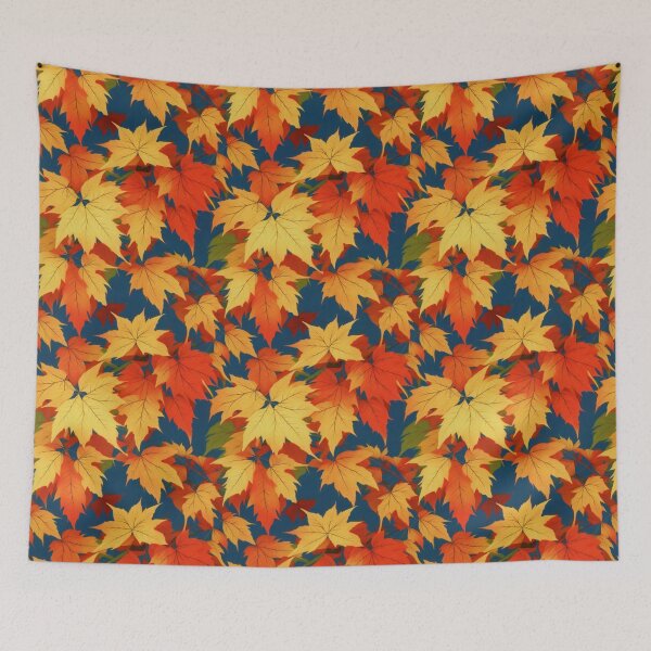 Item preview, Colorful Japanese Maple Leaf Pattern designed and sold by kiyaansh16.