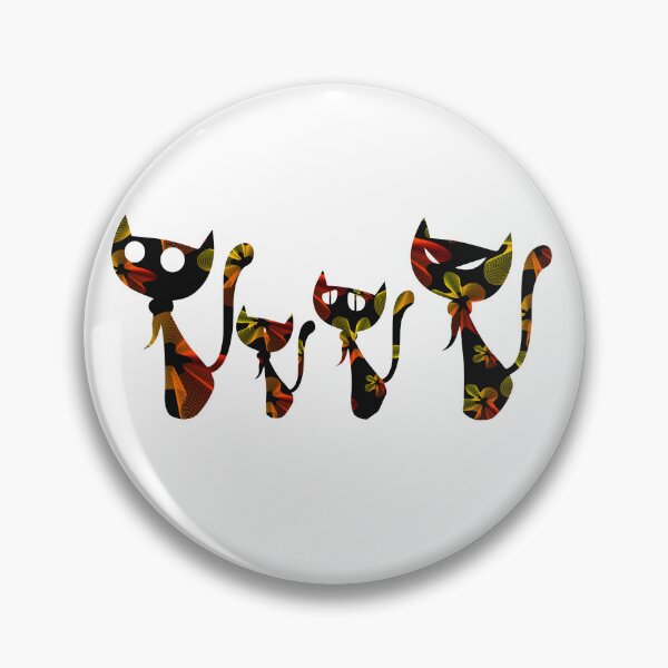 Item preview, cats designed and sold by Timilena.