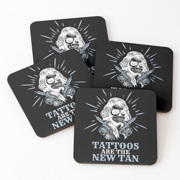 Item preview, Tattoos Are The New Tan Tattoo Tattooed designed and sold by MooonTees.