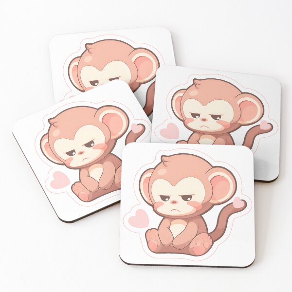 Item preview, Cute Monkey Number 04 designed and sold by ZEESDESIGN.