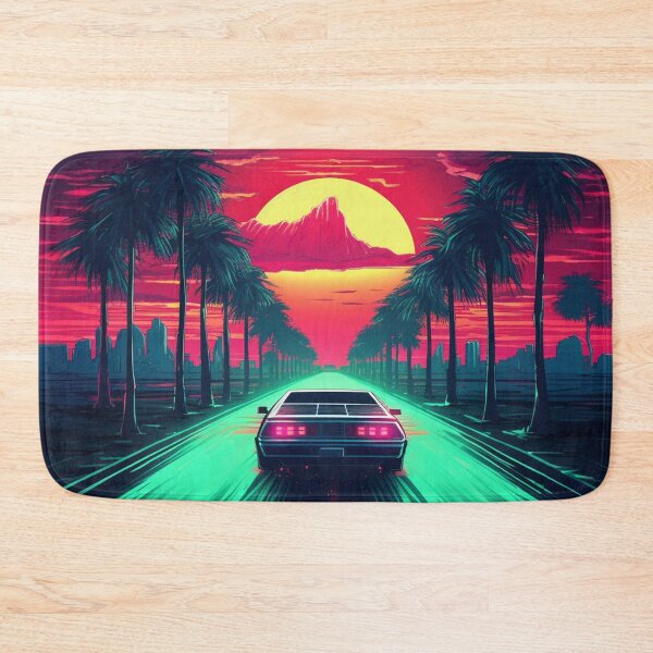 Item preview, Synthwave Sunset Drive designed and sold by walterswan.