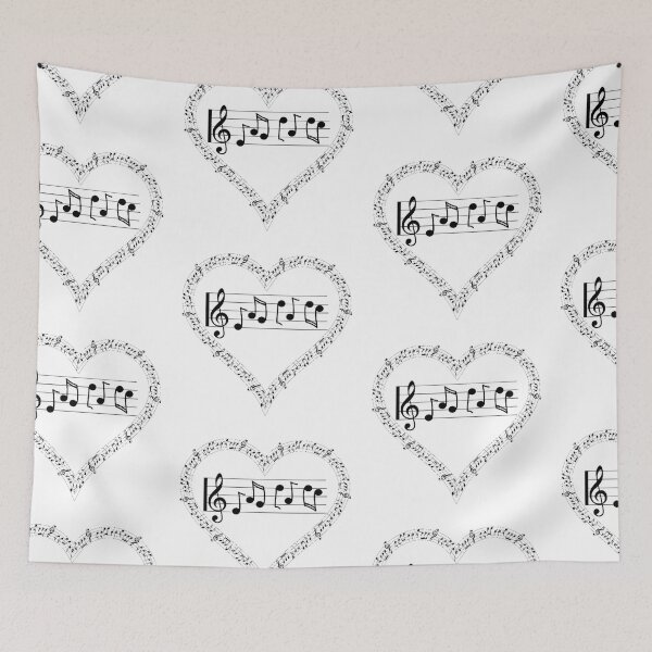 Item preview, beautiful musical notes designed and sold by Veremis.
