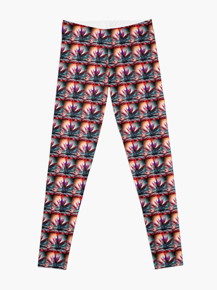 Color explosion - play of colors of life and light Leggings by