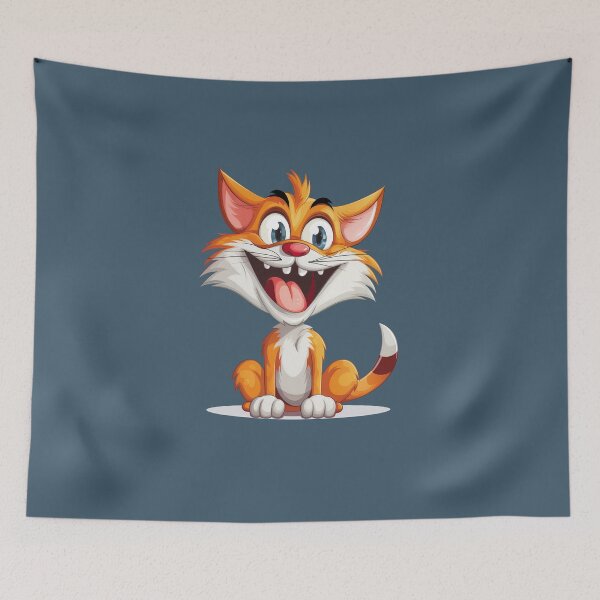 Item preview, Cheerful Kitty designed and sold by Visual-Elixir.