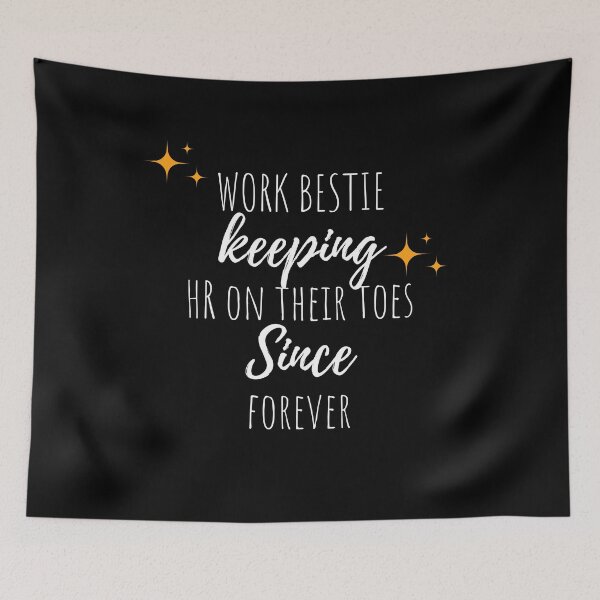Item preview, Work Bestie Funny Work Office Coworker designed and sold by sleekartist.