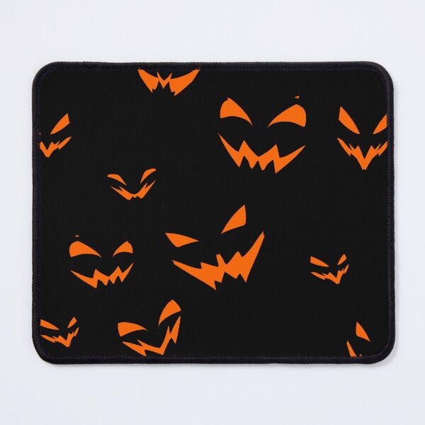Item preview, Jack O Lantern Halloween Pumpkin Pattern - Scary Smiles designed and sold by Area31Studios.