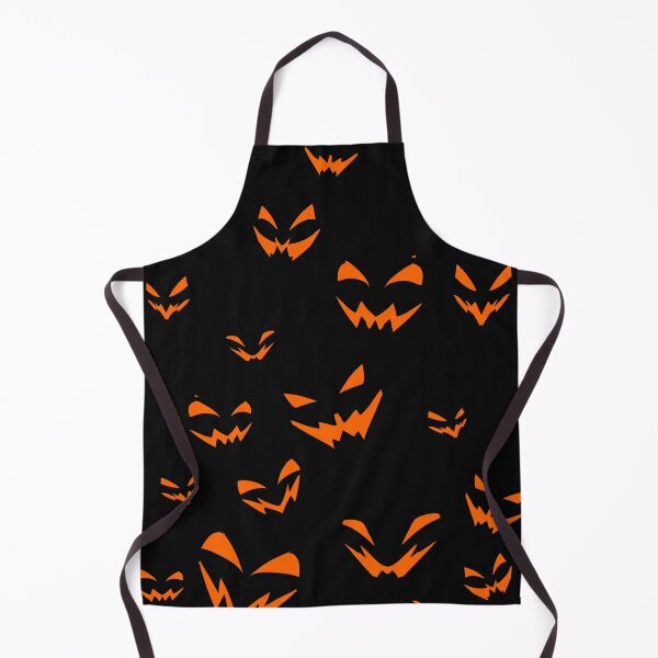 Item preview, Jack O Lantern Halloween Pumpkin Pattern - Scary Smiles designed and sold by Area31Studios.