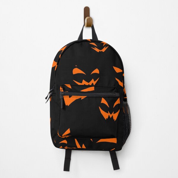 Item preview, Jack O Lantern Halloween Pumpkin Pattern - Scary Smiles designed and sold by Area31Studios.
