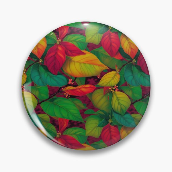 Item preview, Colorful Japanese Cherry Tree Leaves Pattern designed and sold by kiyaansh16.