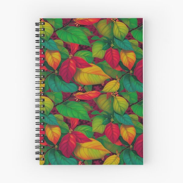 Item preview, Colorful Japanese Cherry Tree Leaves Pattern designed and sold by kiyaansh16.