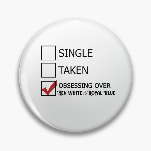 Item preview, Single, Taken, Red White Royal Blue - rwrb designed and sold by tksrainbow.