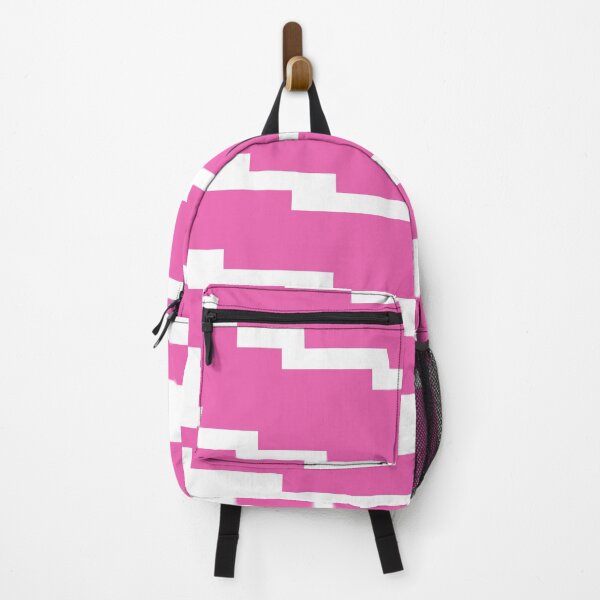 Item preview, Spread Your Love // Modern Raspberry Techno Festival Waves Pattern 1980s 8bit Pixel Art designed and sold by mixedpixels.