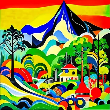 Artwork thumbnail, Abstract Landscape by flashcompact