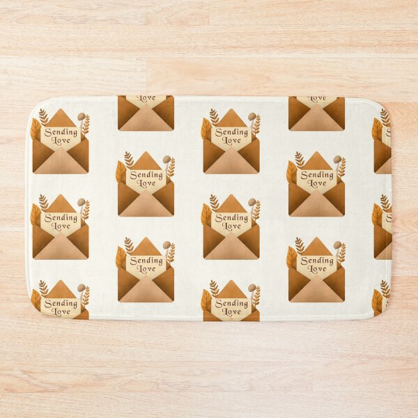 Item preview, Sending love Mail letter cottagecore and hygge sticker by DozyJov designed and sold by DozyJov.