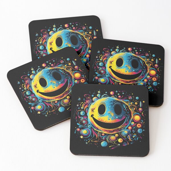 Item preview, Psychedelic Happy Smiley: Joyful Vibrations designed and sold by PsyCloth.
