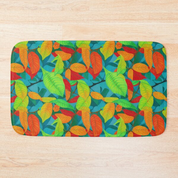 Item preview, Colorful Japanese Cherry Tree Leaves Pattern designed and sold by kiyaansh16.
