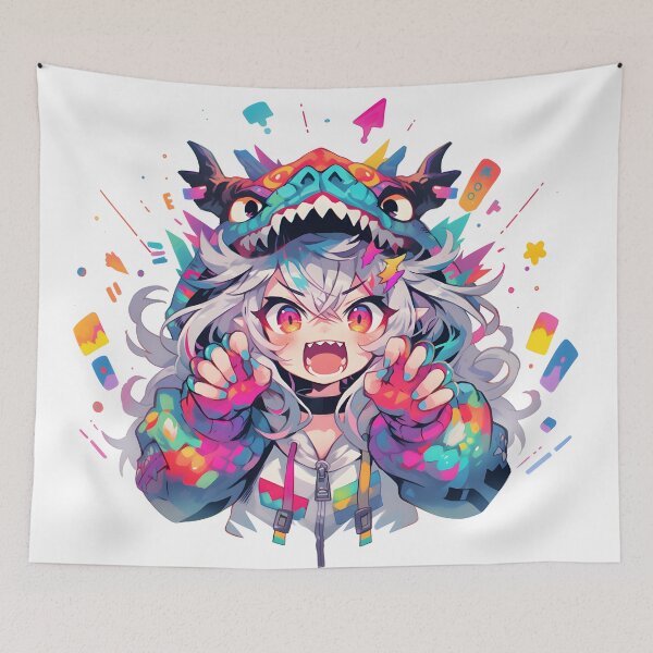 Item preview, Firework Dragon Girl designed and sold by Dollface-.
