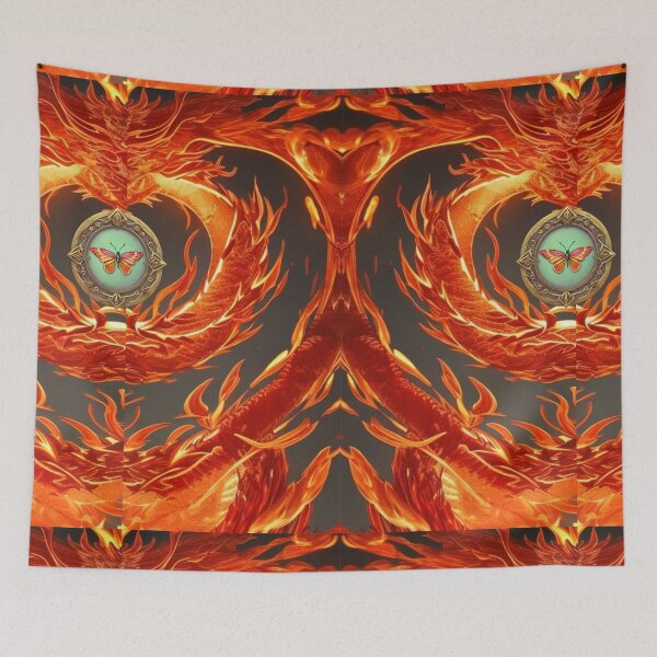 Item preview, butterfly engulfed in flames designed and sold by Veremis.