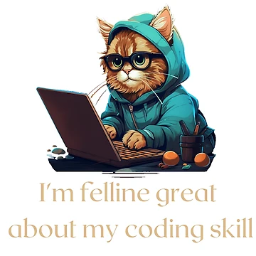 Artwork thumbnail, Coding cat by GeoColl