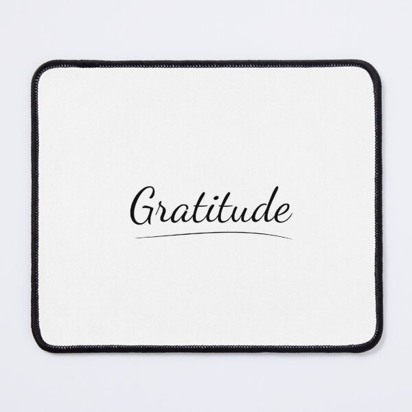 Item preview, Gratitude, Appreciation, Thankfulness, Blessing, Thank you, Abundance designed and sold by Minimalist Quotes and Sayings.