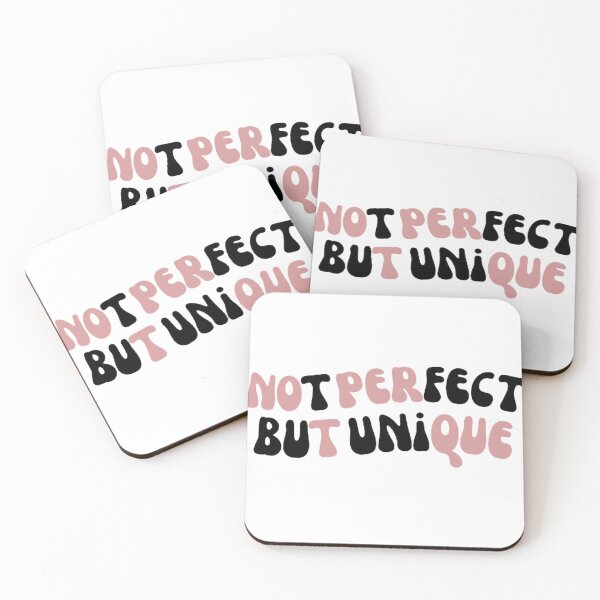 Item preview, not perfect motivational retro saying designed and sold by AestHenni17.