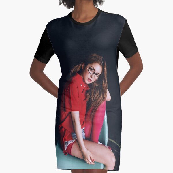 red velvet t shirt dress