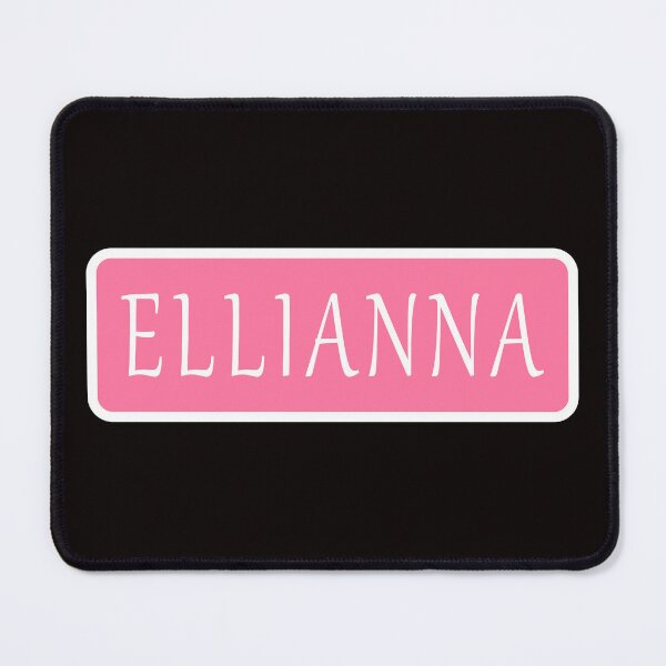 Item preview, Ellianna Girls Name designed and sold by Jeallan Designs.