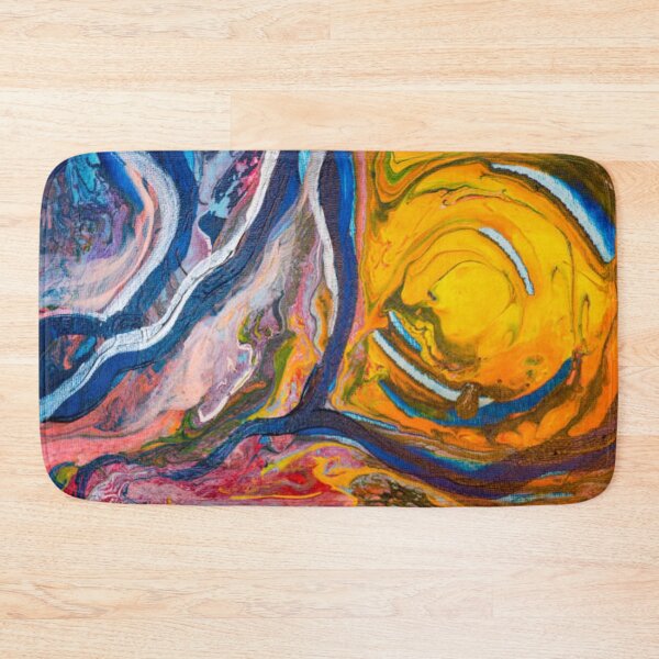 Item preview, Pigment and color flowing on the canvas designed and sold by MTShoppingLine.