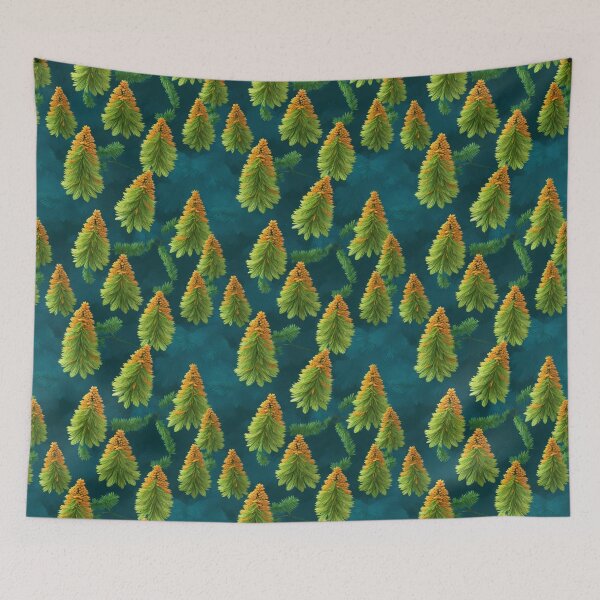 Item preview, Colorful Polish Pine tree Leaves designed and sold by kiyaansh16.