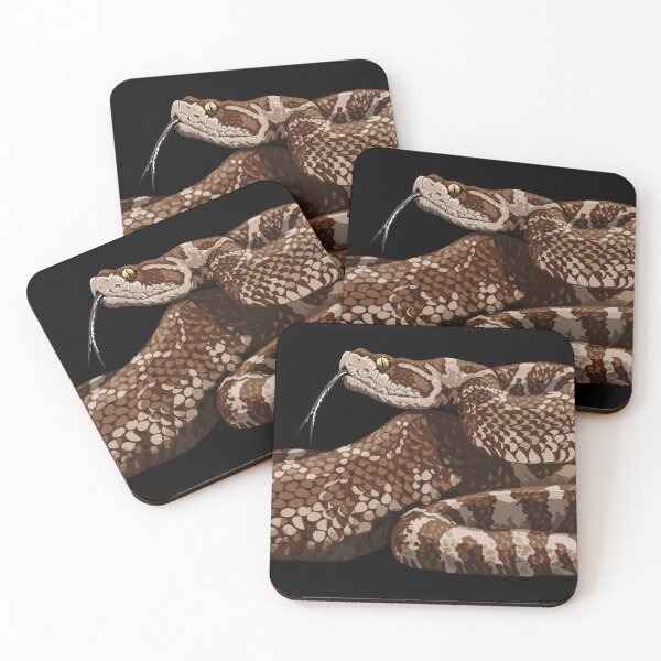 Item preview, Rattlesnake Black designed and sold by Wojtgor.