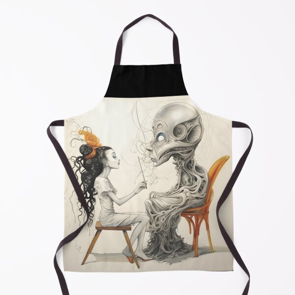 Item preview, Cosmic Connection: A Surreal Pencil Illustration designed and sold by Art-dios.
