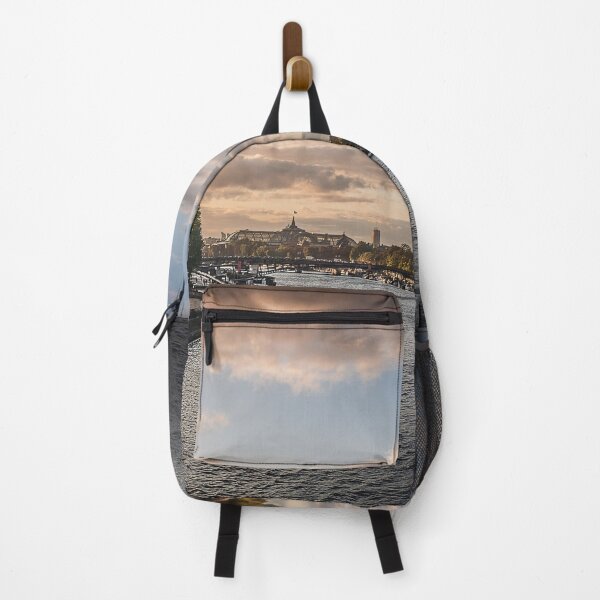 Item preview, The Seine at sunset, Paris designed and sold by FluffSciPhoto.