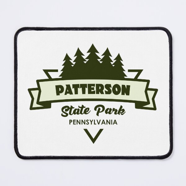 Item preview, Patterson State Park Pennsylvania Trees And Ribbon designed and sold by bivenart.