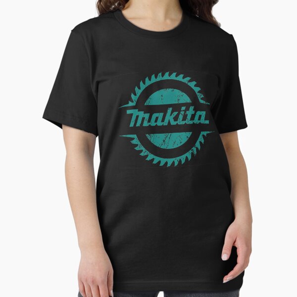 Vista previa del artículo con la obra «Logo azul desgastado de Makita», diseñado y vendido por MarjoryChamplin.
