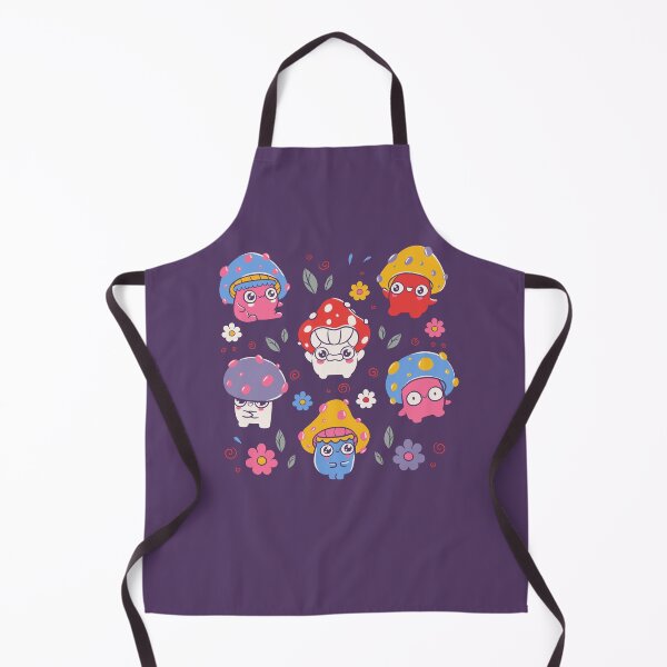 Item preview, Cute But Psychedelic Mushrooms Purple by Tobe Fonseca designed and sold by Tobe Fonseca®.