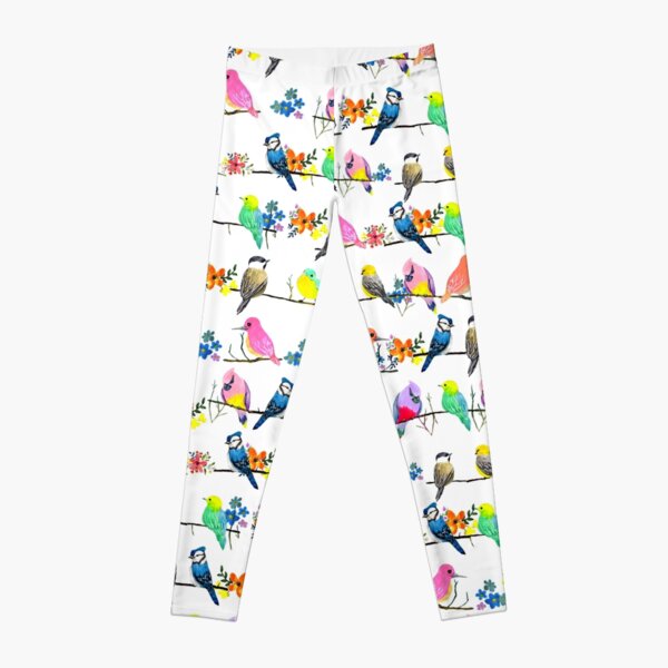 Birds on branches Leggings