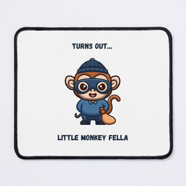 Item preview, Turns out... little monkey fella - bank robber designed and sold by CryptoMemesRB.