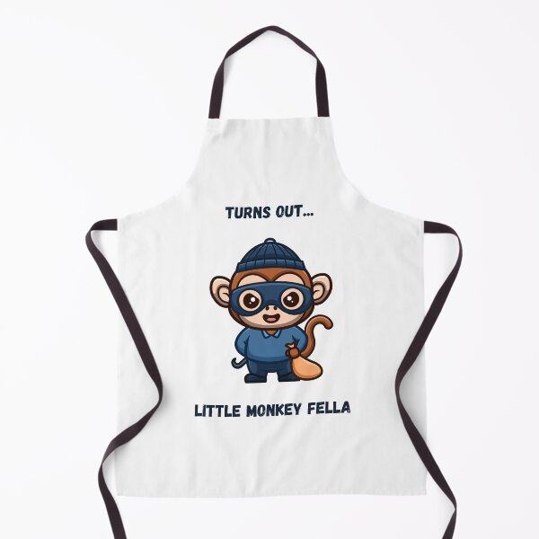 Item preview, Turns out... little monkey fella - bank robber designed and sold by CryptoMemesRB.
