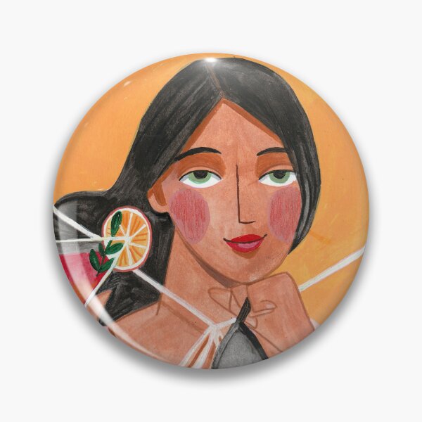 Item preview, Bohemian woman summer portrait  designed and sold by Caroline Bonne Müller.