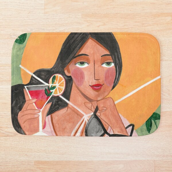 Item preview, Bohemian woman summer portrait  designed and sold by Caroline Bonne Müller.