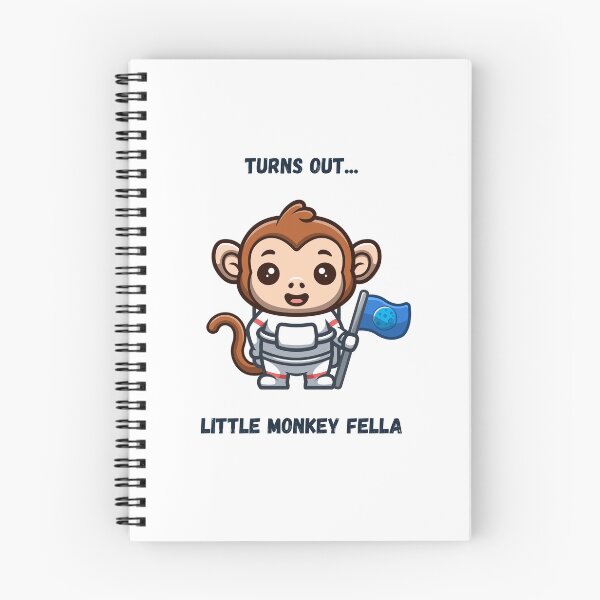 Item preview, Turns out... little monkey fella - astronaut designed and sold by CryptoMemesRB.